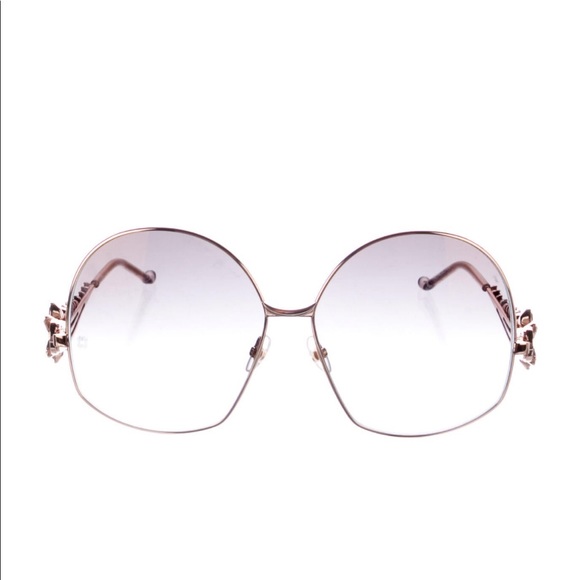 Elie Saab Oversize Gradient Sunglasses